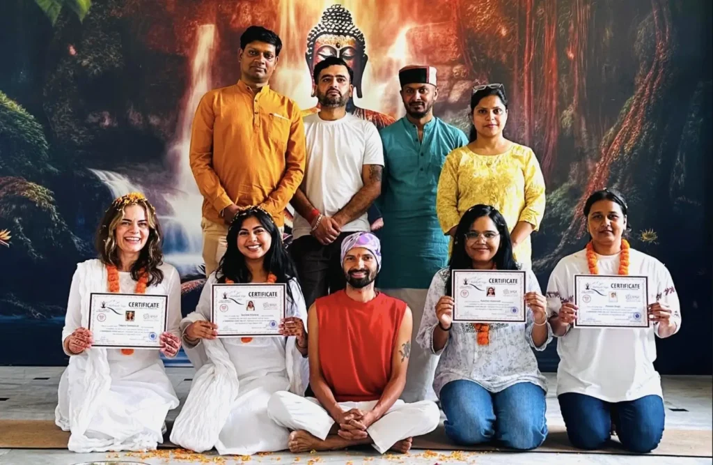 200 Hour Yoga Student Cerification Day at Rishikesh Yoga Valley