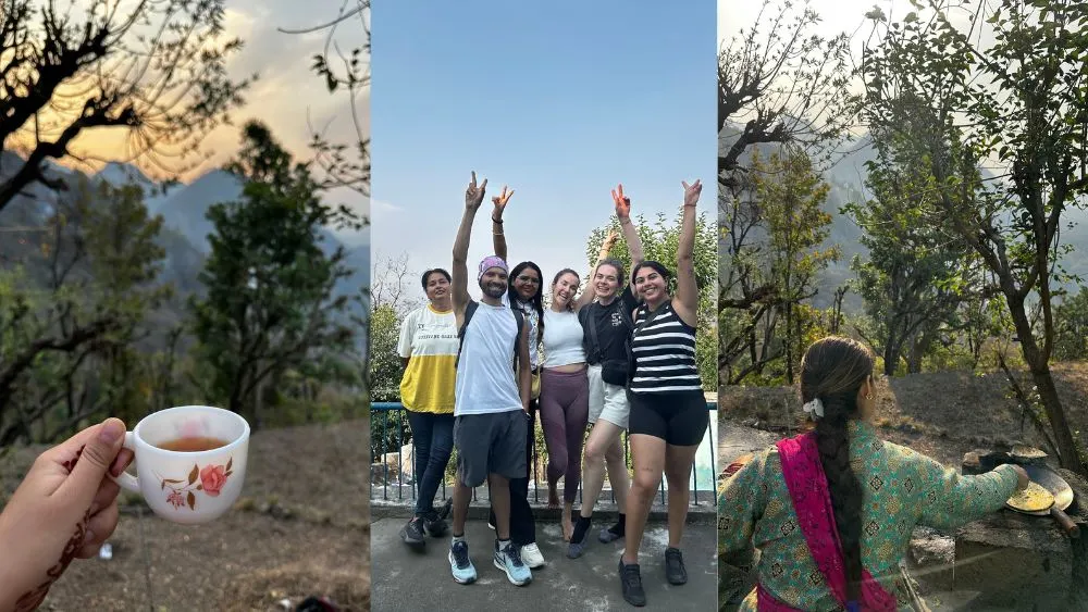 Trip to mountain and indian culture