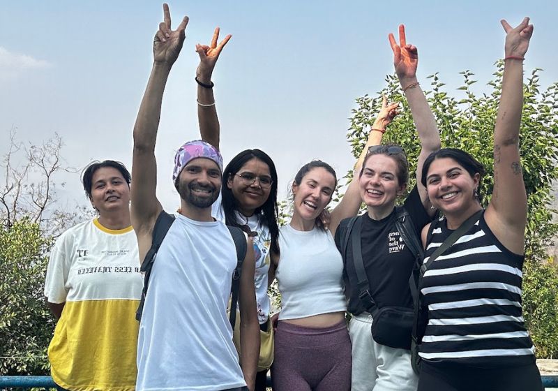 Mountain trip during yoga ttc