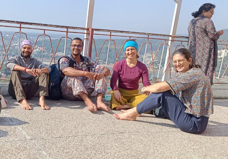 Trip during excusrion inRishikesh