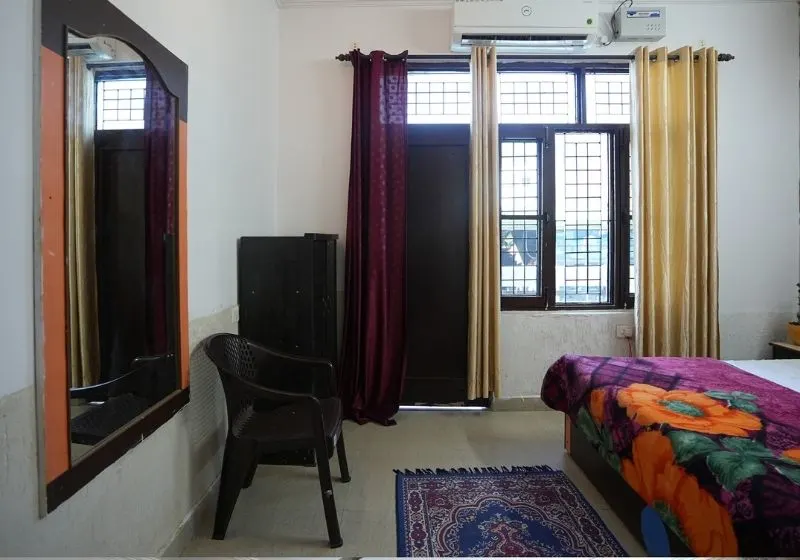 Private room for 200 hour yoga training in rishikesh at Rishikesh Yoga Valley school