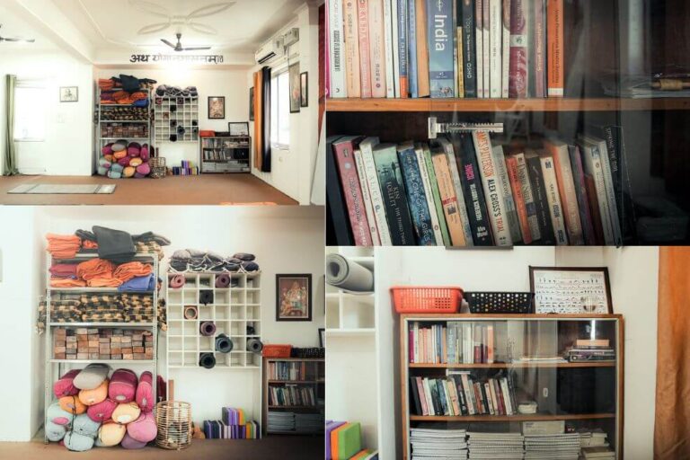 Rishikesh Yoga Valley School yoga mat , books and equipments