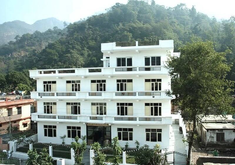 Rishikesh Yoga Valley building for retreats and yoga teacher training in rishikesh