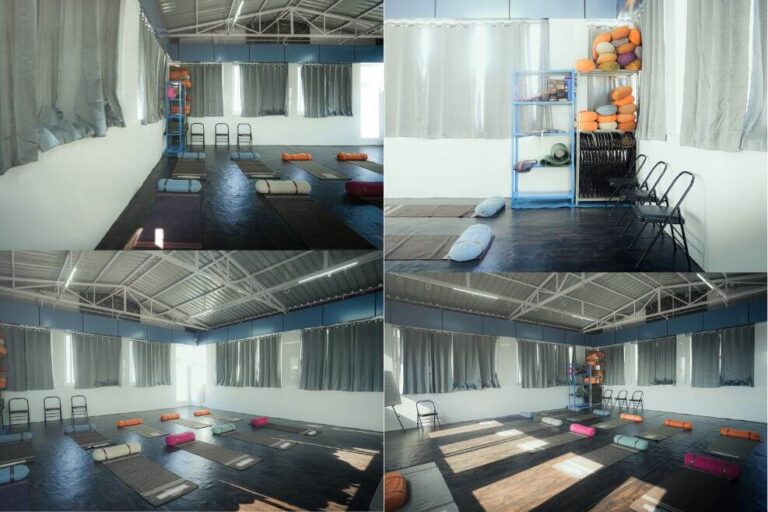 Rishikesh yoga valley yoga hall