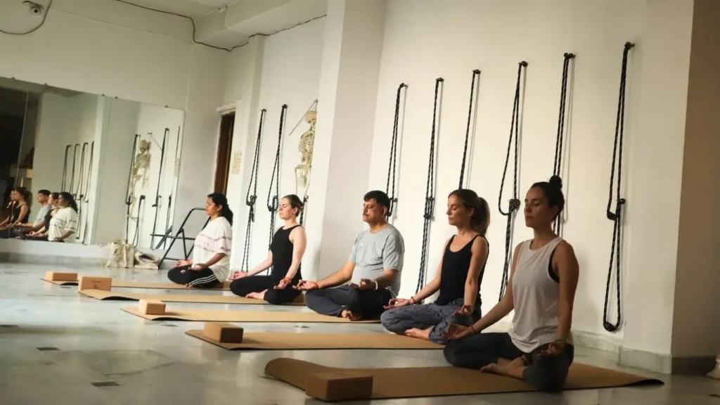 ashwini mudra by yttc students