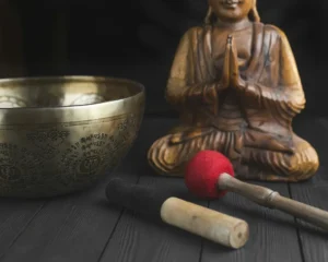 Buddha and Singing Bowl