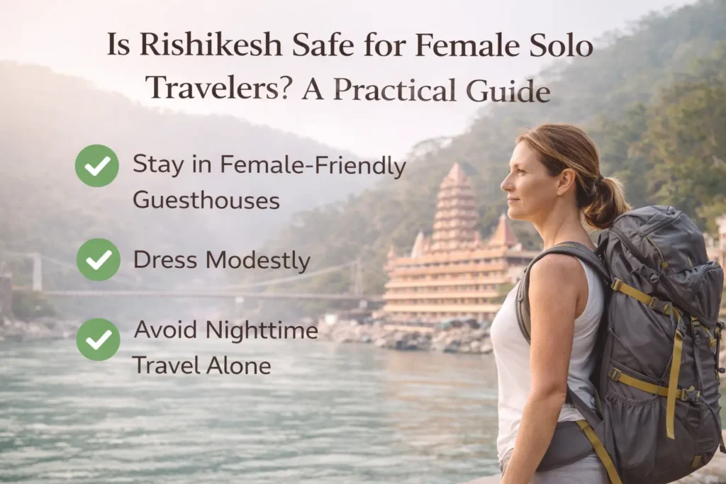 rishikesh solo female travel safety guide visiting yoga capital of india