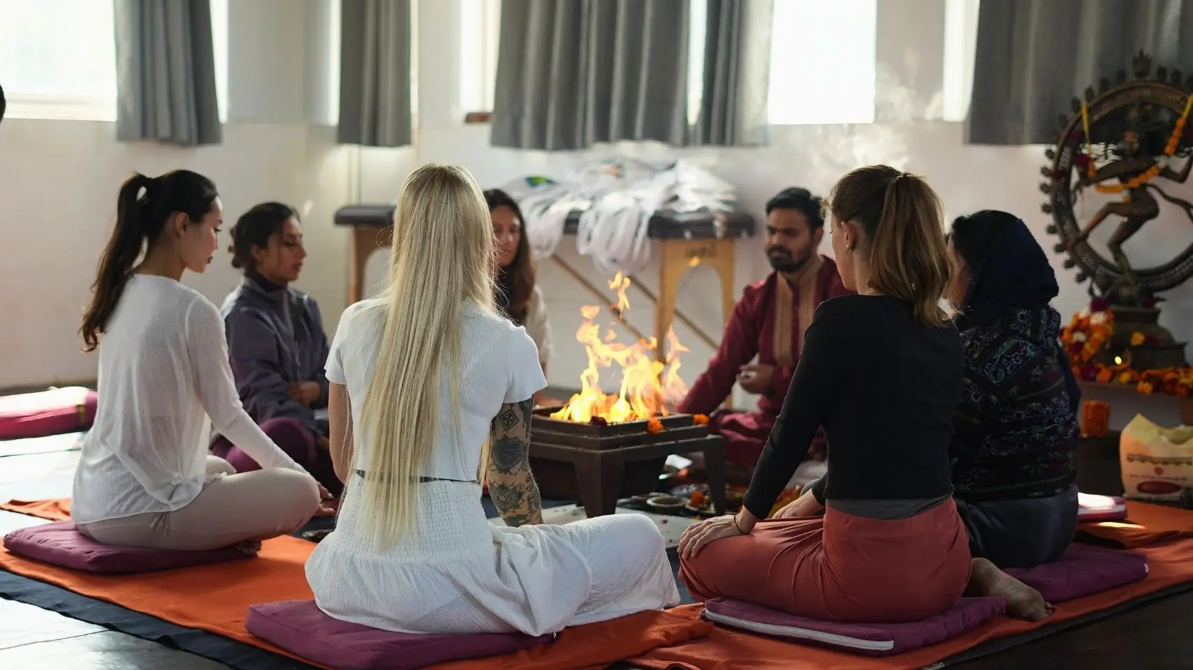 100 Hour Yoga Teacher Training in Rishikesh | Opening Ceremony at Rishikesh Yoga Valley School