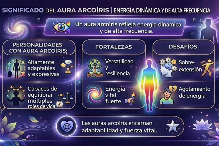 aura colors and their meaning aura arcoiris energia alta frecuencia versatilidad significado completo