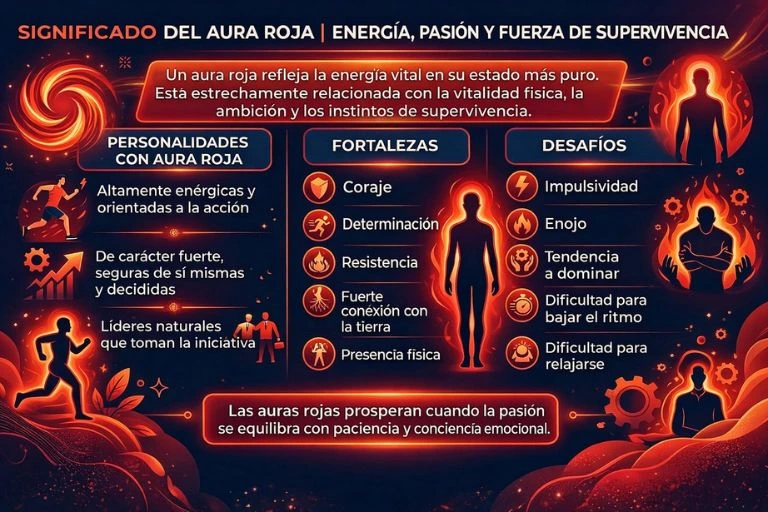 colores del aura y sus significados aura roja energia pasion y supervivencia explicacion completa