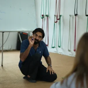 yogi jaggi teaching yoga philosophy in 500 hour yoga teacher training course in rishikesh india