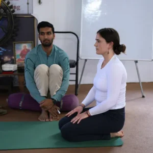 yogi neeeraj training ashtanga in 500 hour yoga teacher training course in rishikesh