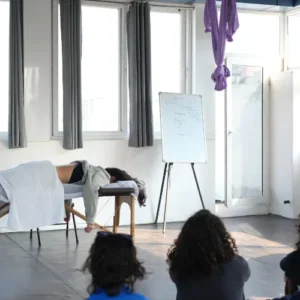 yogi rakesh teaching ayurveda in 7 day ayurveda and yoga retreat in rishikesh india