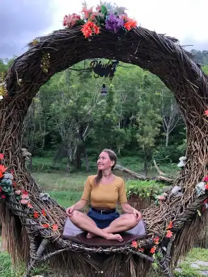 Mariaa Mostovaia the certified 200 hour yoga teacher training with Rishikesh Yoga Valley School in Rishikesh