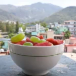 fresh fruits meals during 100 hour yoga teacher training