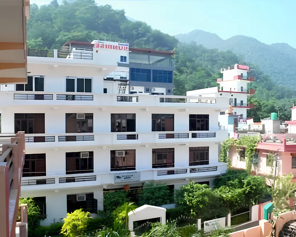 rishikesh yoga valley building