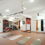 yoga hall in ryv during 300 hour yoga teacher training in rishikesh