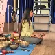 Ayushi Desai, sound healing teacher in Rishikesh, conducting a sound healing session